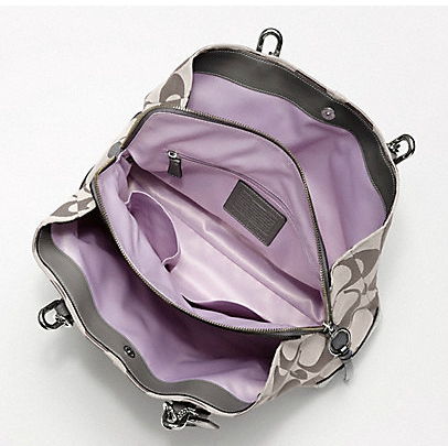 inside coach bag