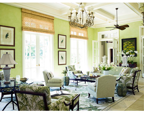 green sunroom